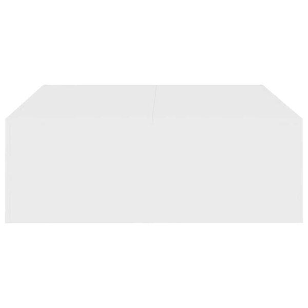 vidaXL Coffee Table White 100x100x35 cm Engineered Wood
