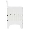 vidaXL Garden Chair 2 pcs White 53 x 49 x 85 cm PP