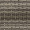 vidaXL Garden Sofa 2-Seater with Canopy and Stools Grey Poly Rattan