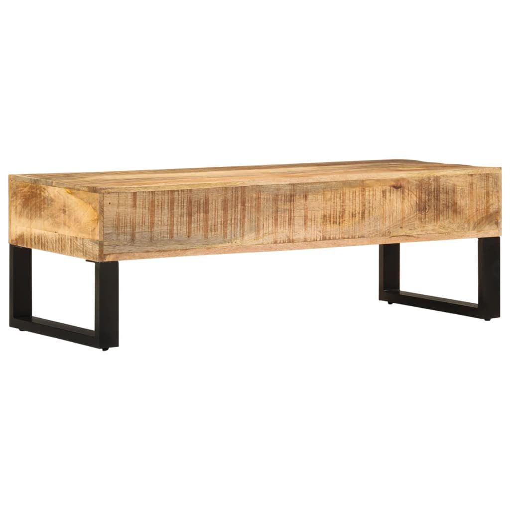 vidaXL Coffee Table 110x50x38 cm Solid Mango Wood