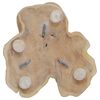 vidaXL Wine Rack for 8 Bottles 40x30x80 cm Solid Teak Wood