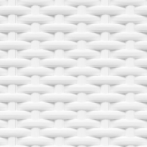 vidaXL Planters 2 pcs White 30x30x37 cm Polypropylene
