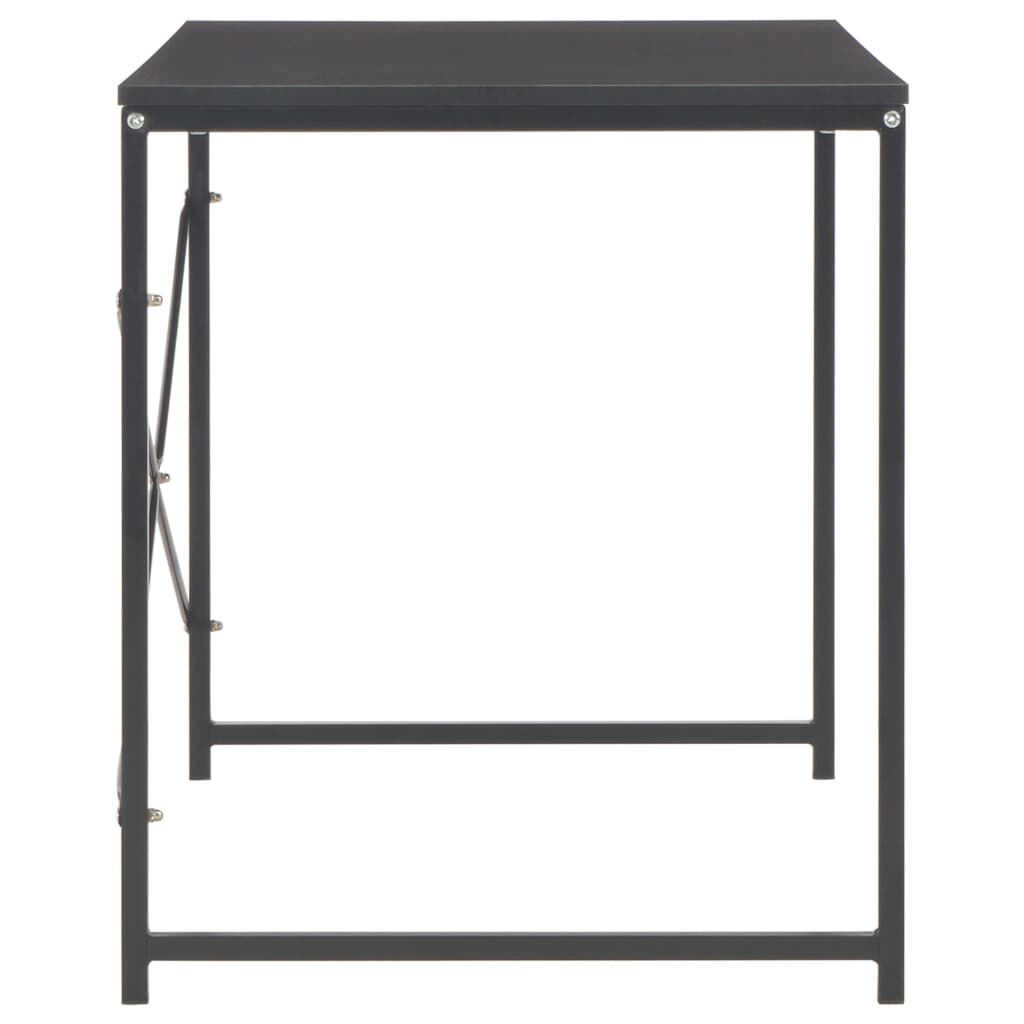 vidaXL Computer Desk Black 120x60x70 cm