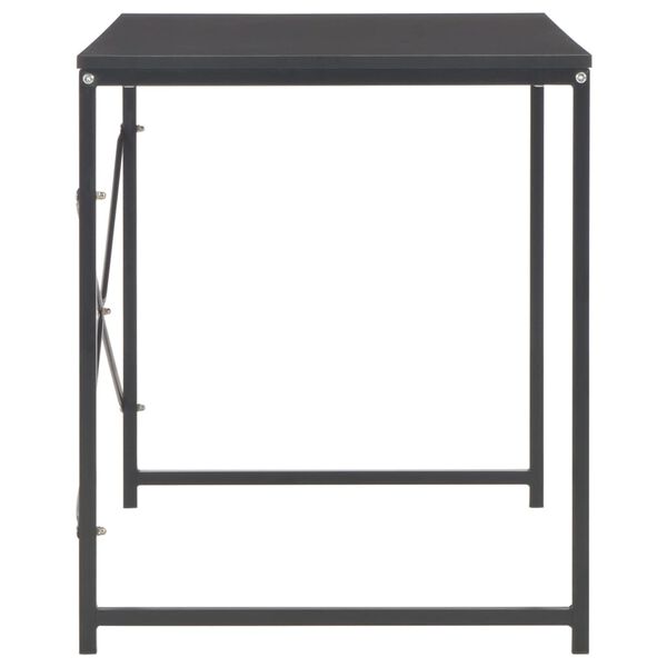 vidaXL Computer Desk Black 120x60x70 cm