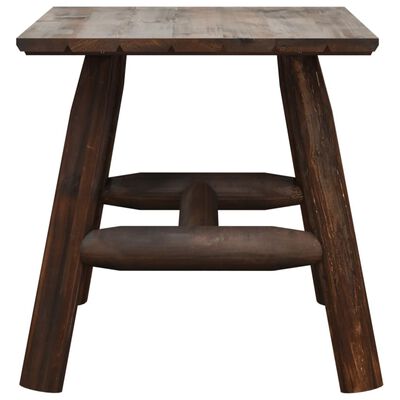 vidaXL Side Table 49x49x50 cm Solid Wood Spruce
