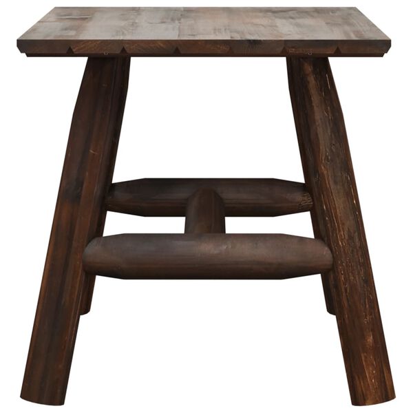 vidaXL Side Table 49x49x50 cm Solid Wood Spruce