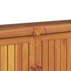 vidaXL Garden Console Table 110x35x75 cm Solid Wood Acacia