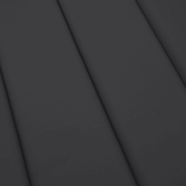 vidaXL Sun Lounger Cushion Black 200x70x3cm Oxford Fabric
