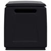 vidaXL Garden Storage Box 96x53x57 cm 230 L Dark Grey and Black