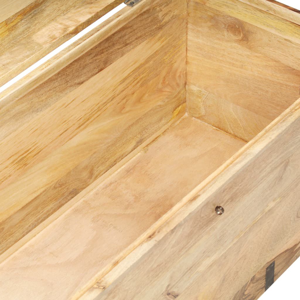 vidaXL Chest 90x40x40 cm Solid Mango Wood