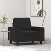 vidaXL Sofa Chair Black 60 cm Fabric