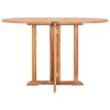 vidaXL Folding Butterfly Garden Table 120x70x75 cm Solid Teak Wood
