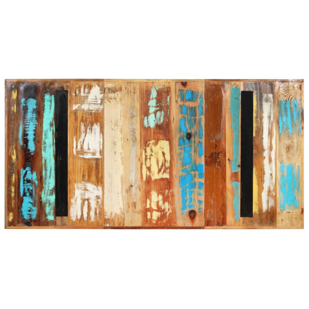vidaXL Dining Table 180x90x76 cm Solid Reclaimed Wood