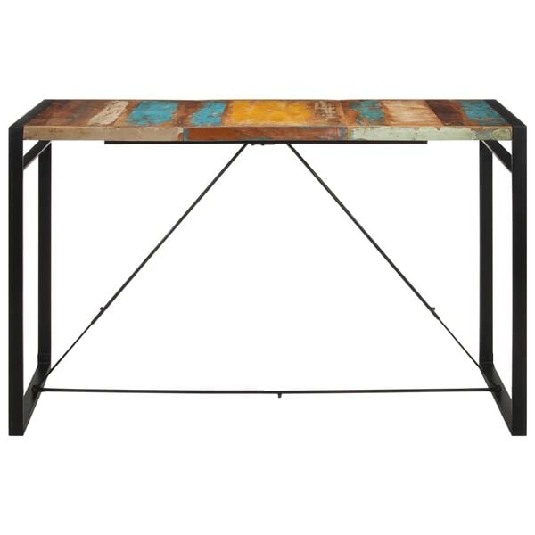 vidaXL Bar Table 175x90x110 cm Solid Wood Reclaimed