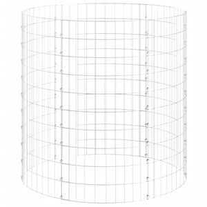 vidaXL Garden Composter Ø100x100 cm Galvanised Steel