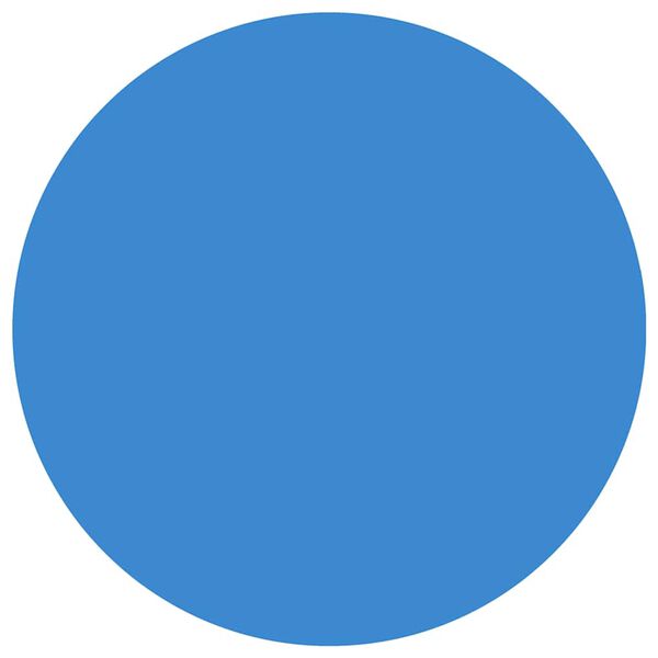 Round Pool Cover 488 cm PE Blue