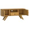 vidaXL TV Cabinet 110x30x50 cm Solid Wood Teak