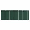 vidaXL Garden Shed Green 191x555x198 cm Galvanised Steel