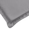 vidaXL Sun Lounger Cushion Grey 200x60x3cm Oxford Fabric