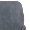 vidaXL Bench Dark Grey 108x79x79 cm Velvet