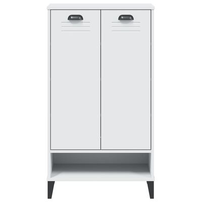 vidaXL Shoe Cabinet VIKEN White Engineered Wood