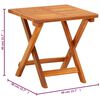 vidaXL Sun Loungers 2 pcs with Table and Cushions Solid Acacia Wood
