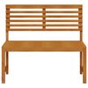 vidaXL Garden Bench Brown 100 x 50 x 91cm Solid Acacia wood