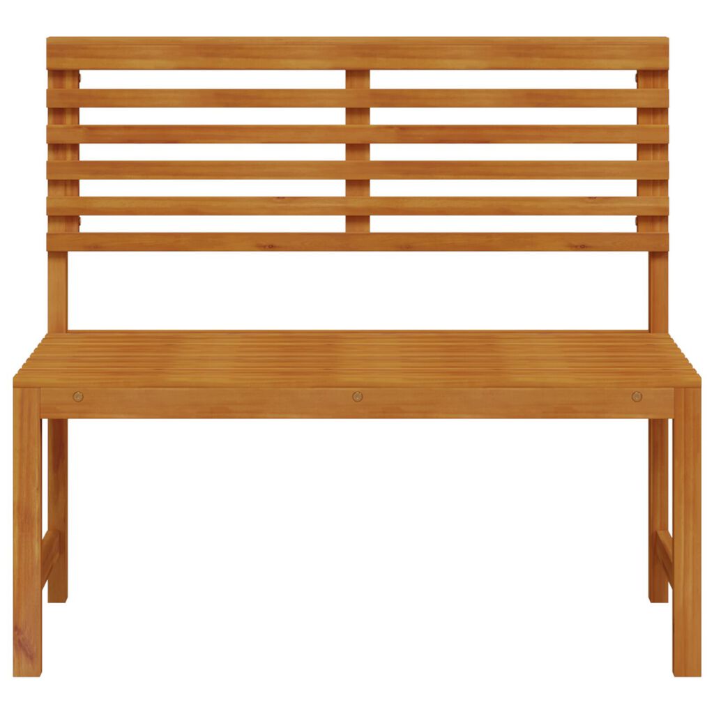 vidaXL Garden Bench Brown 100 x 50 x 91cm Solid Acacia wood