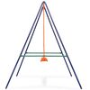 vidaXL 2-in-1 Single Swing and Toddler Swing Orange