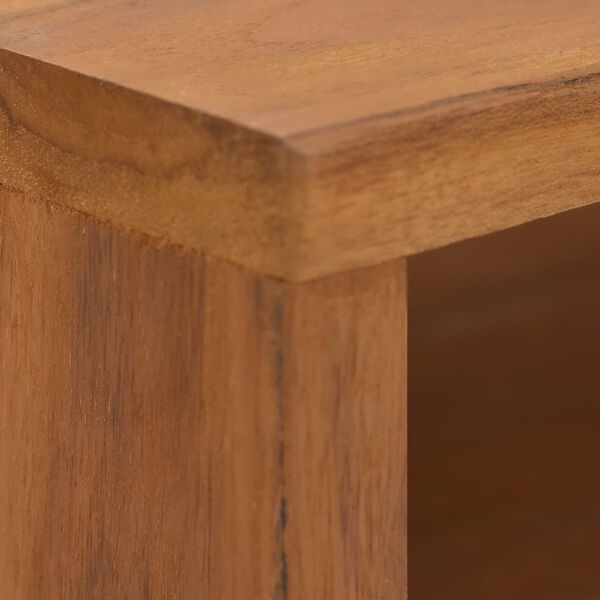 vidaXL TV Cabinet 80x30x50 cm Solid Teak Wood