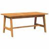 vidaXL Coffee Table Oil Natural Solid Acacia Wood