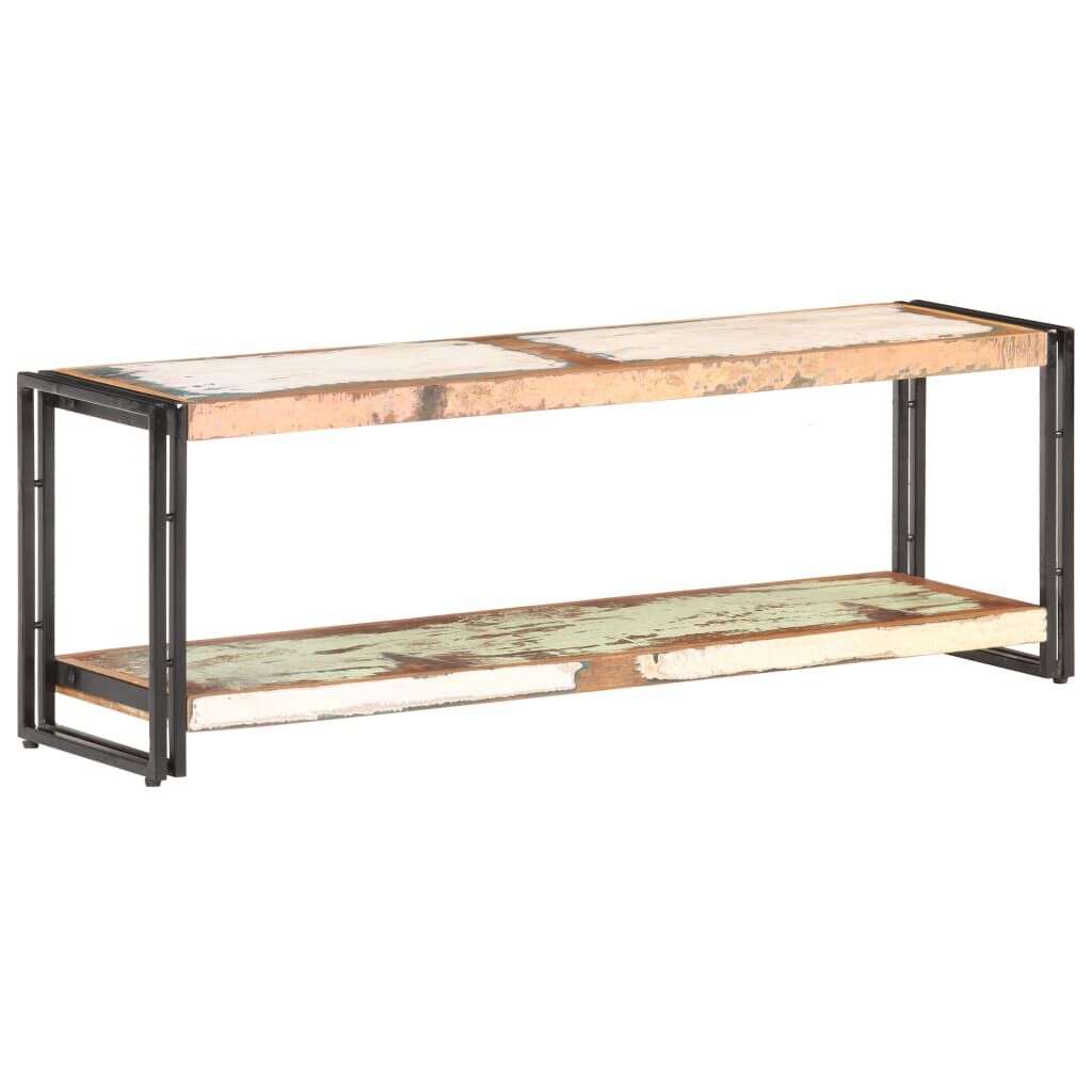 vidaXL TV Cabinet 120x30x40 cm Solid Reclaimed Wood