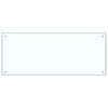 vidaXL Kitchen Backsplash Transparent 100 x 40 cm Tempered Glass