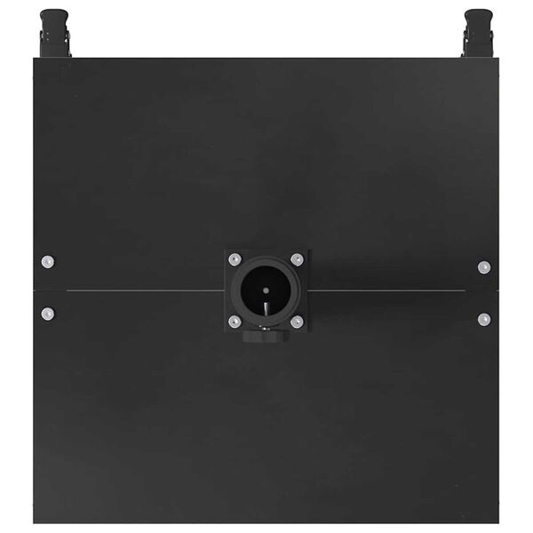 vidaXL Outdoor Umbrella Bases Black 45 x 45 x 31.5 cm Steel