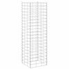 vidaXL Gabion Raised Beds 3 pcs 30x30x100 cm Iron