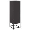 vidaXL Highboard Black 36x39x123 cm Steel