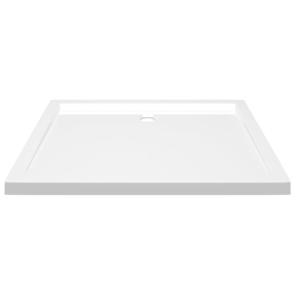 vidaXL Rectangular ABS Shower Base Tray 80x100 cm