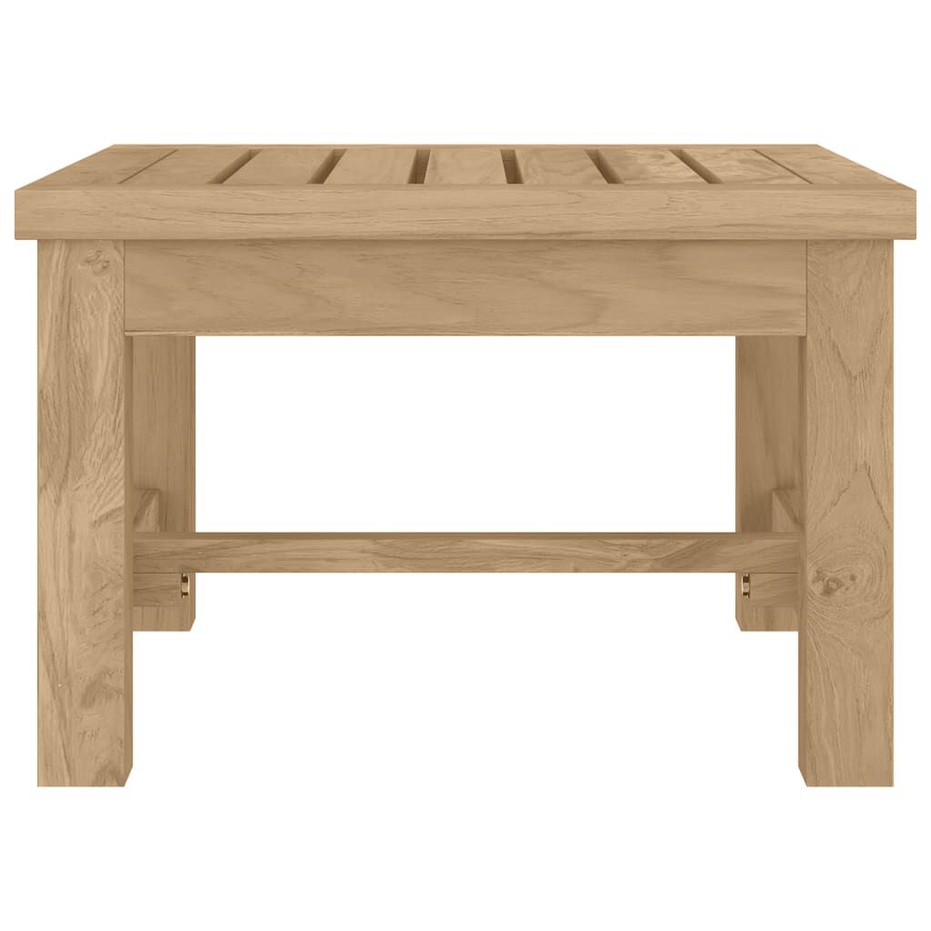 vidaXL Coffee Table 45x45x30 cm Solid Wood Teak