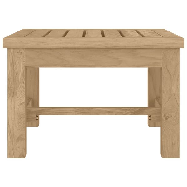 vidaXL Coffee Table 45x45x30 cm Solid Wood Teak