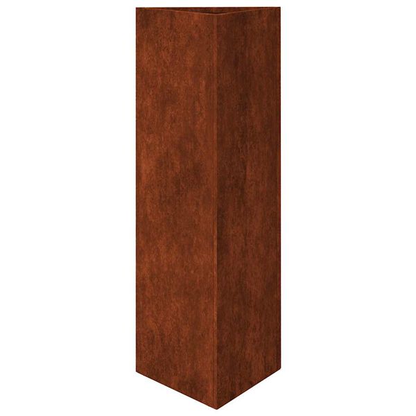 vidaXL Garden Planter 30x26x75 cm Corten Steel