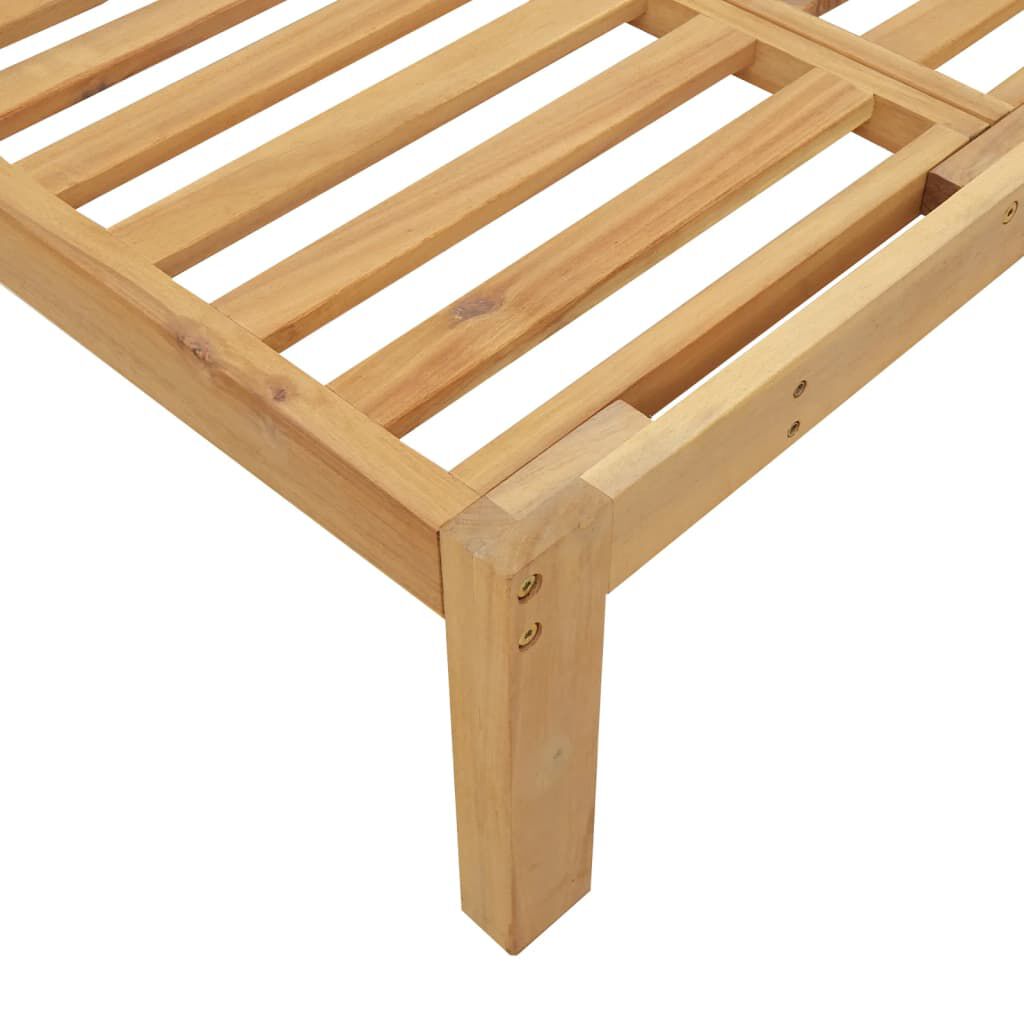 vidaXL Garden Pallet Corner Sofa with Cushions Solid Wood Acacia