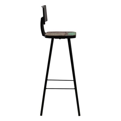 vidaXL Bar Chairs 4 pcs Solid Reclaimed Wood