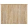 vidaXL Coffee Table Sonoma Oak 80x55.5x41.5 cm Engineered Wood