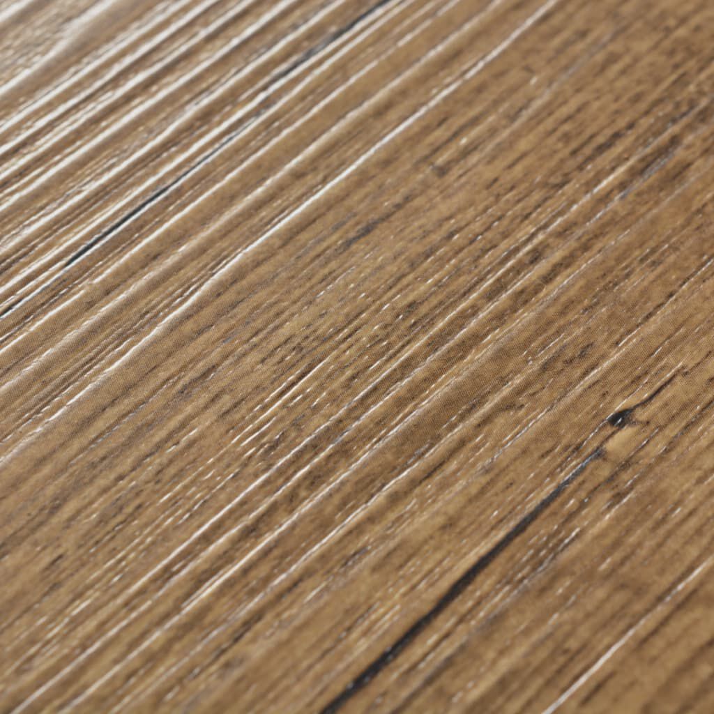 vidaXL Self-adhesive PVC Flooring Planks 5.02 m² 2 mm Walnut Brown