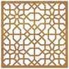 vidaXL Garden Wall Decoration 55x55 cm Corten Steel Moorish Design