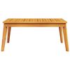 vidaXL 3 Piece Garden Lounge Set with Cushions Solid Wood Acacia
