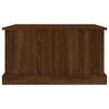 vidaXL Storage Box Brown Oak 70x40x38 cm Engineered Wood