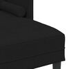 vidaXL Sofa Set 2 pcs Black 173 x 131 x 67 cm Fabric