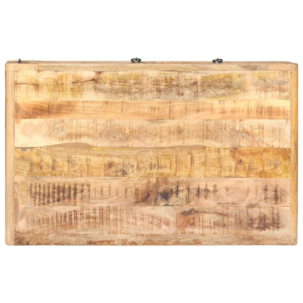 vidaXL Coffee Table 90x60x29 cm Rough Mango Wood