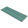 vidaXL Roof Panels 12 pcs Galvanised Steel Green